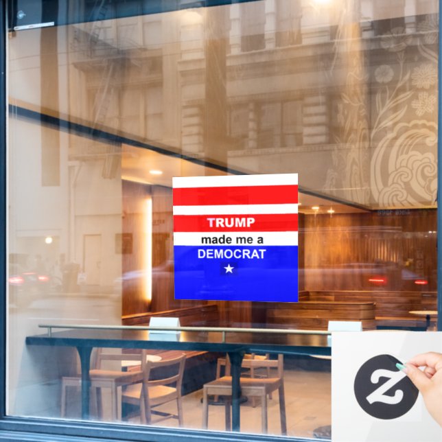 Rump Made Window Cling (Cafe Window)