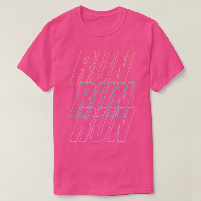 Run 3 T-Shirt (Design Front)
