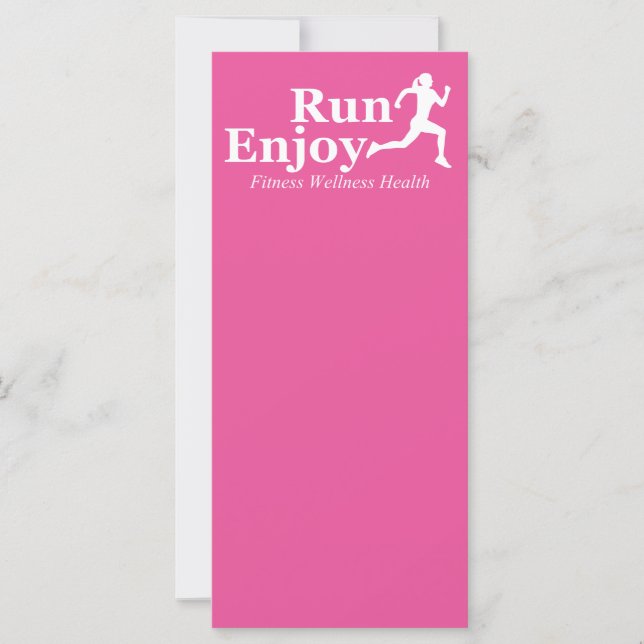 Run and enjoy (Front)
