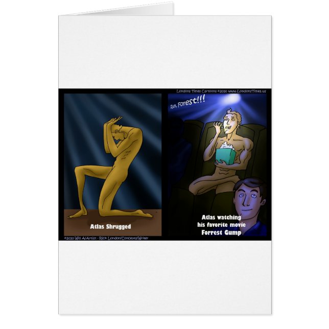 Run, Atlas Run Funny Gifts Tees Mugs Etc (Front)