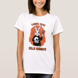 Run Away Funny Mediaeval Fantasy Design T-Shirt