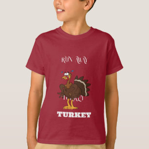 RUN AWAY TURKEY-KIDS BASIC T-Shirt