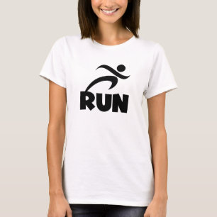RUN Black T-Shirt