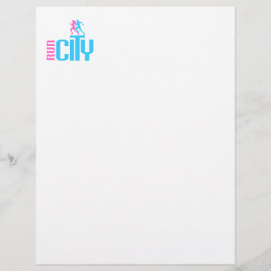 Run city custom letterhead
