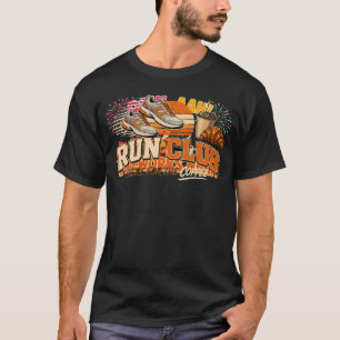 Run Club Here For The Coffee T-Shirt