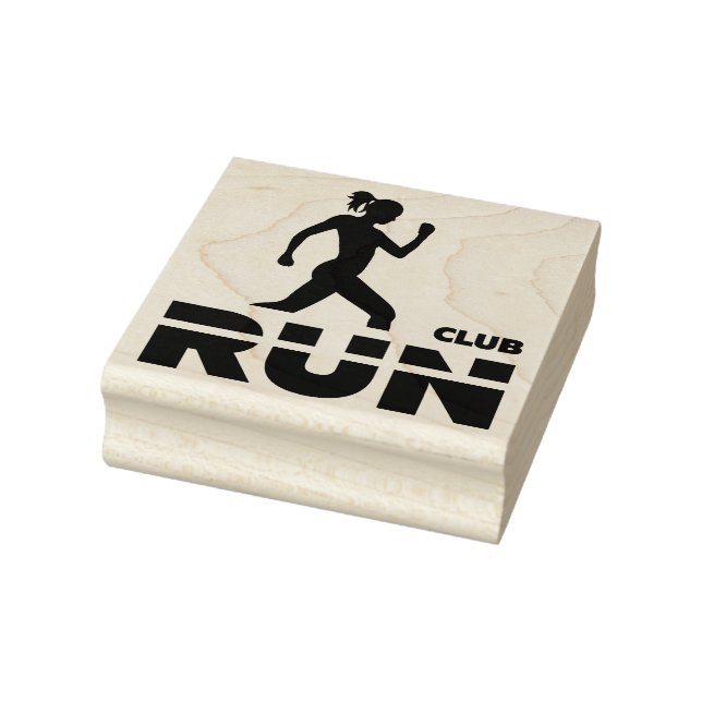Run Club Rubber Stamp (Stamp)
