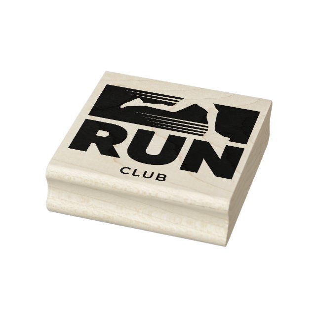 Run Club Rubber Stamp (Stamp)
