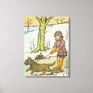 Run, Dandy Run, 20th century Canvas Print