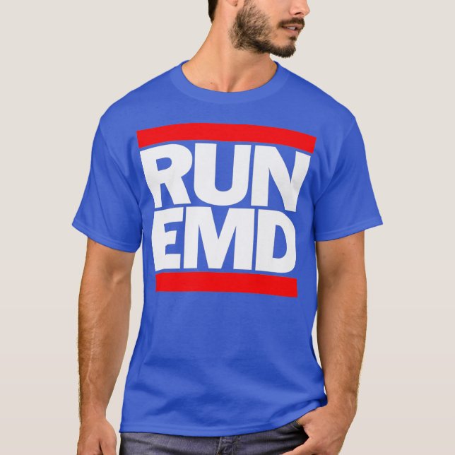 Run EMD Railroad Engineers Premium T-Shirt (Front)