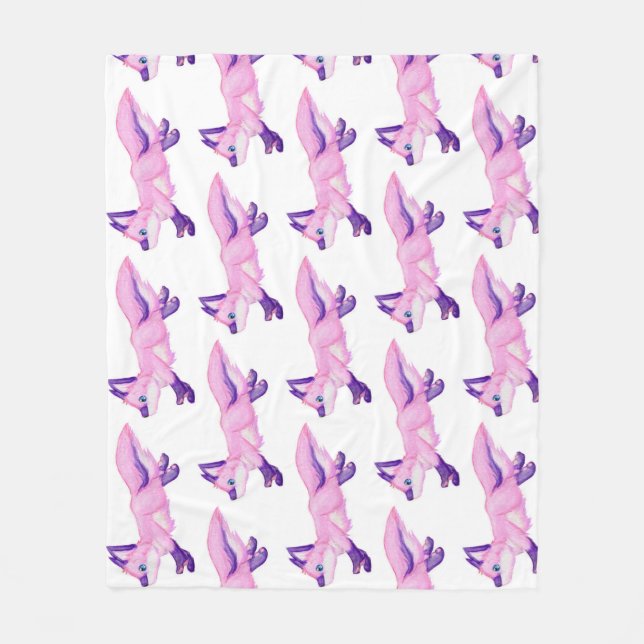 Run   fleece blanket (Front)