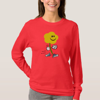 Run Florist Run Running Flower T-Shirt
