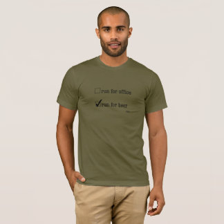Run For Beer Tee