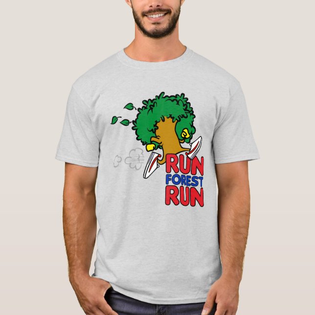 Run Forest Run T-Shirt (Front)