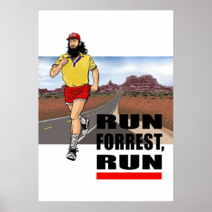 Run Forrest run Poster