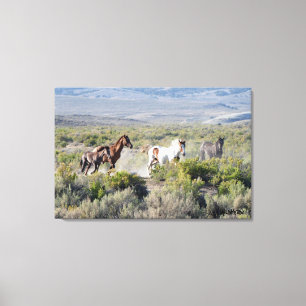 Run Free Forever Canvas Print