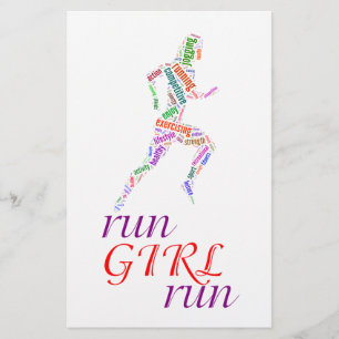Run girl, run flyer