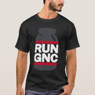 RUN GNC on Black Essential T-Shirt