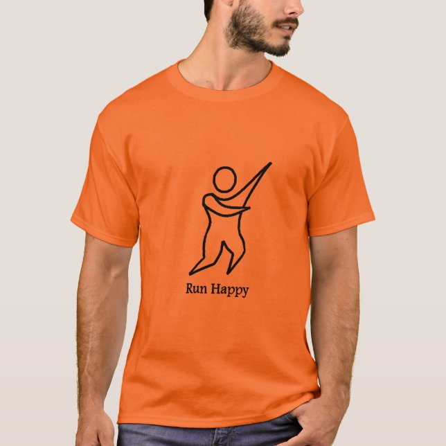 Run Happy 02 T-Shirt (Front)