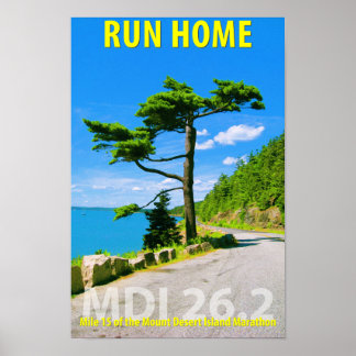 Run Home - Undated Poster
