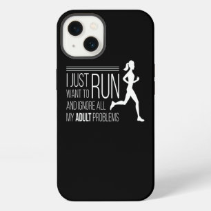 Run Ignore Adult Problems iPhone 13 Case
