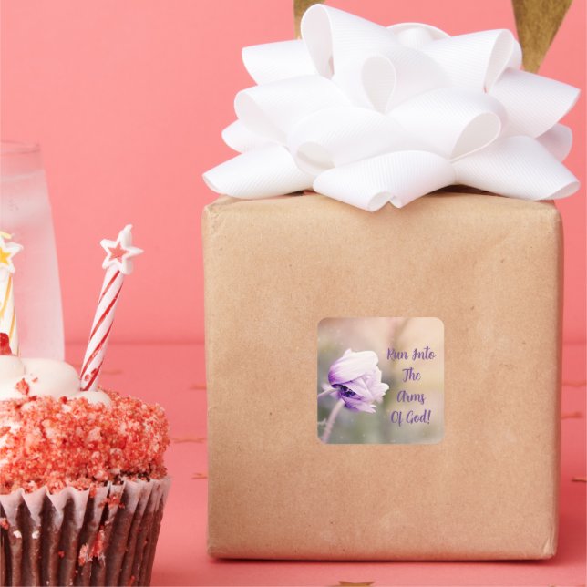 Run into the Arms of God Sticker (Party)