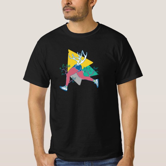 Run Like a Deer T-Shirt (Front)