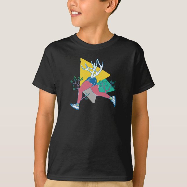 Run Like a Deer T-Shirt (Front)
