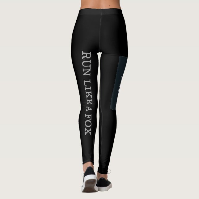 Run Like A Fox LF brand Leggings (Back)
