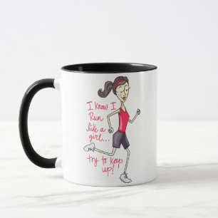 Run Like a Girl Mug