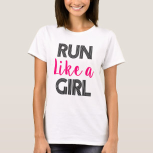 Run Like a Girl women's runner tank top