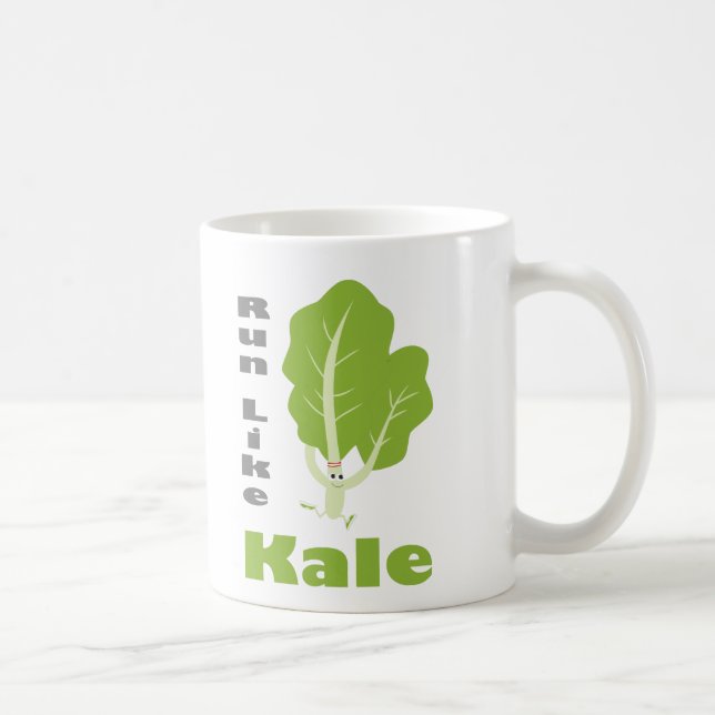 Run Like Kale! Coffee Mug (Right)