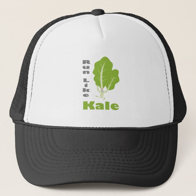 Run Like Kale! Trucker Hat (Front)
