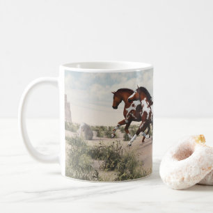 Run Like the Wind - Galloping Horses Mug