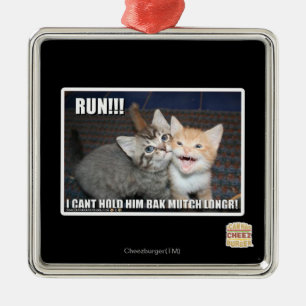 RUN!!! METAL TREE DECORATION