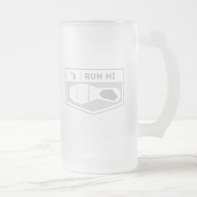 Run MI Beer Mug (Right)