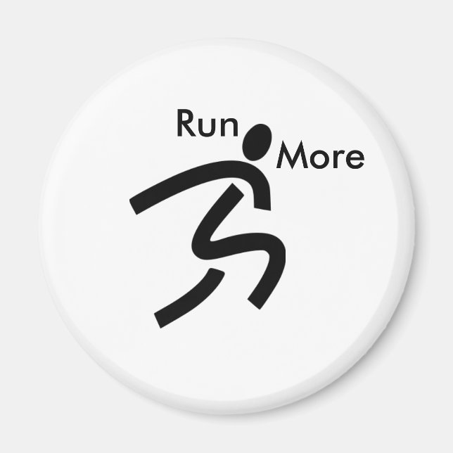 Run More Magnet (Front)