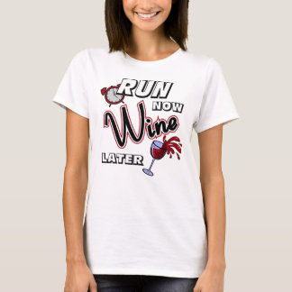 Run Now Wine Later - Champion SS T-Shirt