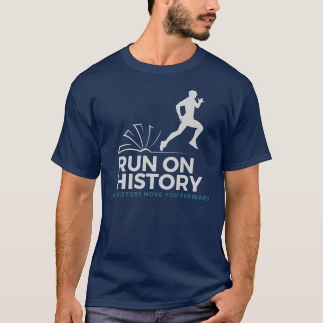 Run on History T-Shirt (Front)