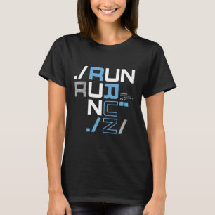 Run Perform Wild Urban Runner Athlete Training Coo T-Shirt