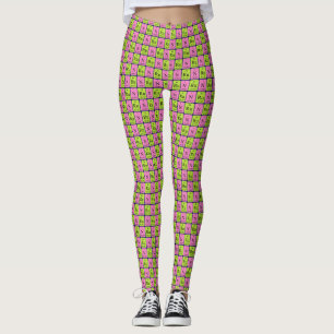 Run periodic table word leggings 1