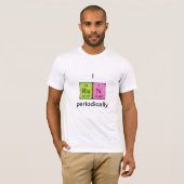 Run periodic table word shirt 2 (Front Full)