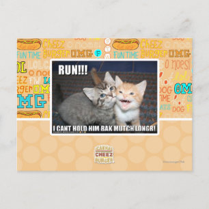 RUN!!! POSTCARD