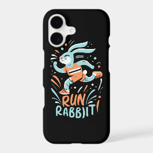 run rabbit marathon runner bunny cute