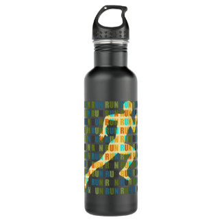 Run Run Run Run Run 710 Ml Water Bottle