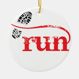 Run/Runner by Vetro Jewellery Ceramic Tree Decoration