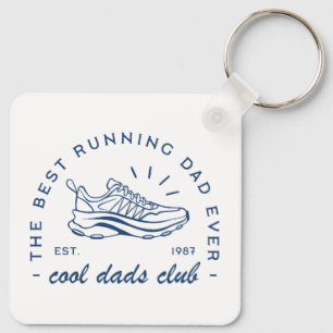 Run running cool dad club best runner funny quotes key ring