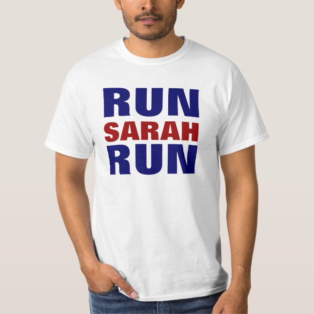 RUN SARAH RUN T-Shirt (Front)