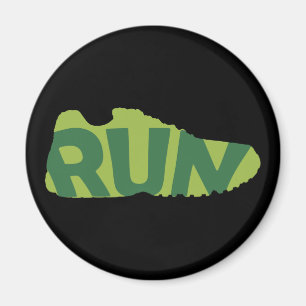 Run Shoe Magnet