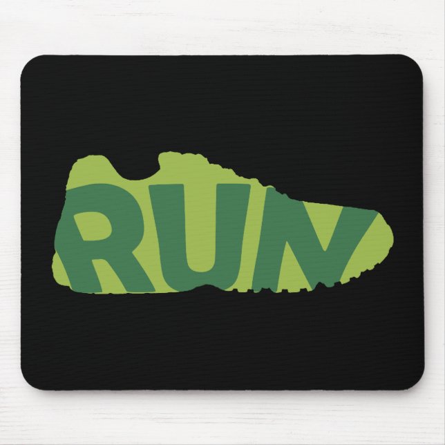 Run Shoe Mouse Mat (Front)
