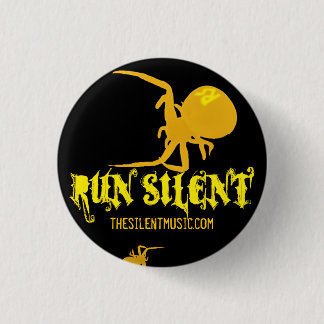 Run Silent Arachnida Logo Button - Customised